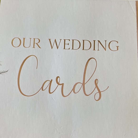 Ginger Ray Wedding Card Box. Rose Gold & White. - Picture 2 of 6